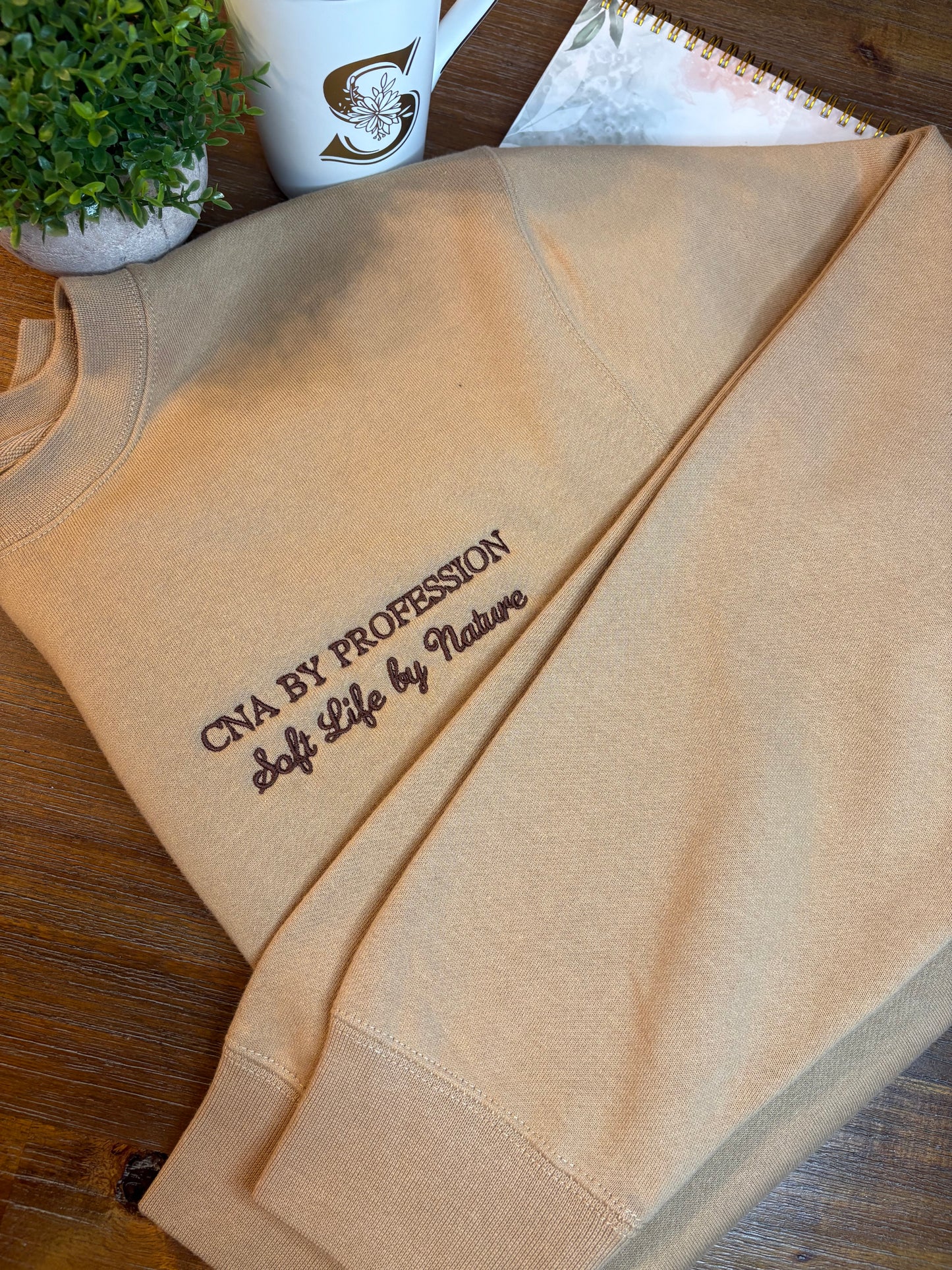 Nurse by Profession • Soft Life by Nature Crewneck