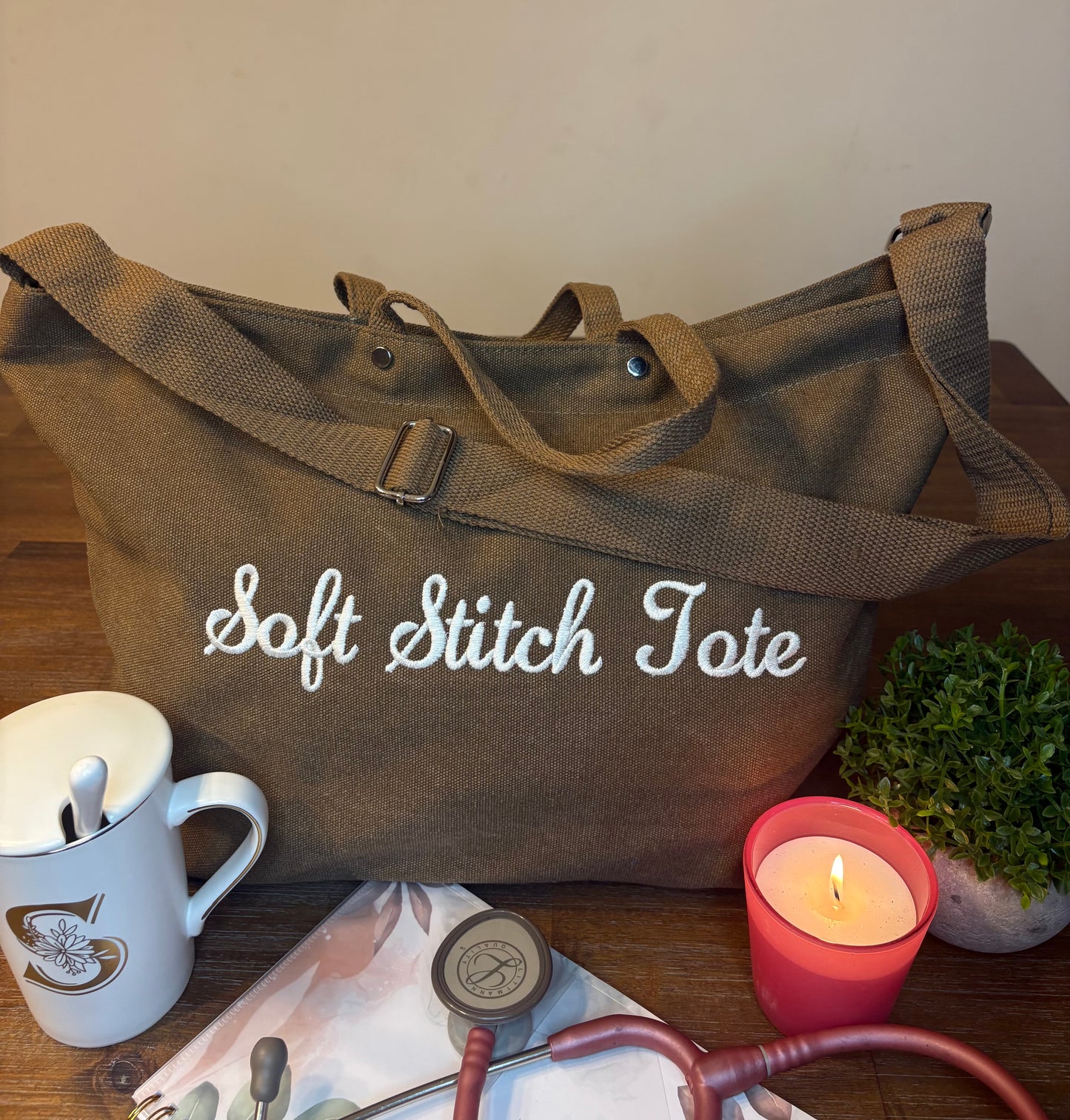 Soft Stitch Tote